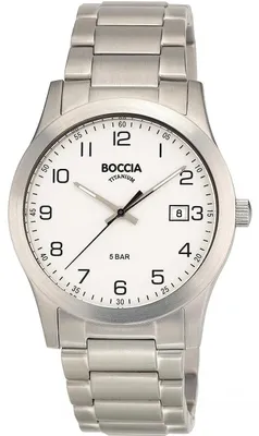 Obrázek produktu pro Boccia 3619-01 Men's Watch Titanium  Watch