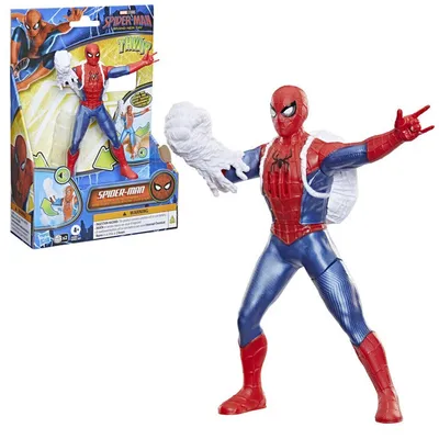 Zdjęcie produktu dla Marvel Spider-Man Spider-Man z serii Action FX z filmu "Spider-Man Całkiem nowy dzień" wytwórni Marvela, 4 lat(a)