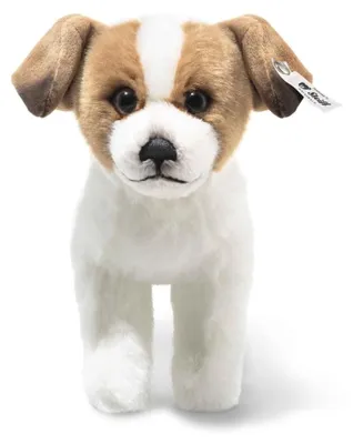 Produktbild von Plüschtier, Hund, weiß/braun, 17 cm
