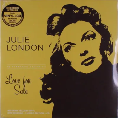 Produktbild von Julie London: Love For(remastered) (180g) (Limited Edition) (Yellow Vinyl)