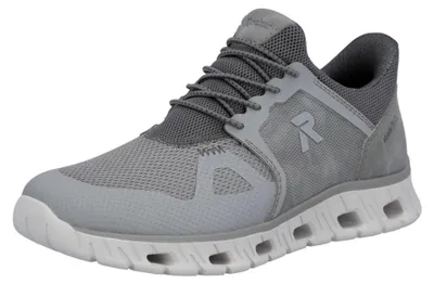 Zdjęcie produktu dla Wygodne sznurowane buty Rieker w kolorze szarym, rozmiar 44