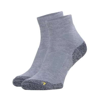 Produktbild von NOMAD® Anti-Zecke Wandersocken Coolmax (Polyesterfasern) 2er-Pack Hellgrau Kompression 35/38