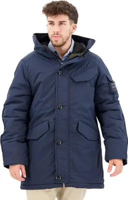 Image de G-star Vodan Parka Blau L Herren Blau L