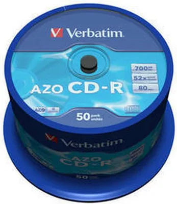 Produktbild von CD-Rohlinge 700MB/80min crystal Spindel VE=4x50 Stück