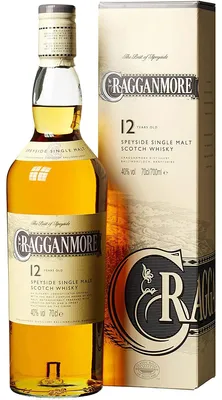 Obrázek produktu pro Cragganmore 12 Years Single Speyside Malt Scotch Whisky v dárkovém balení | 40 % obj. | 0,7 l