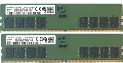 Produktbild von Samsung M323R4GA3DB0-CWM - 64 GB - 2 x 32 GB - DDR5-5600 MHz - 288-pin DIMM