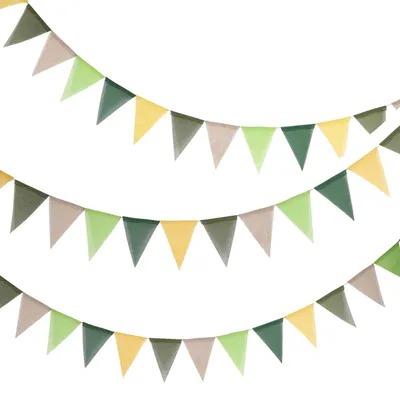 Image de 60 guirlandes de drapeaux pour la décoration de fêtes