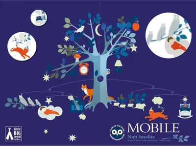 Immagine prodotto di Decorazione mobili camera del bambino Buonanotte, Djeco