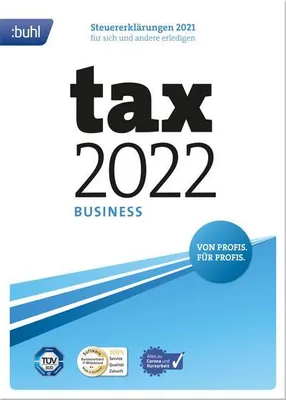 Produktbild von tax 2022 Business