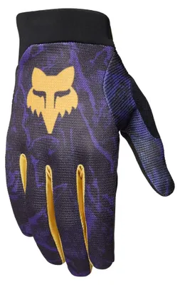 Image de Gants de vélo FOX Ranger, imprimé Image, couleur prune, taille L