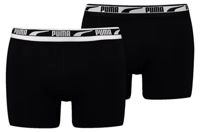 Produktbild von Boxer PUMA MEN MULTI LOGO BOXER 2P 93804701 SCHWARZ Größe: M