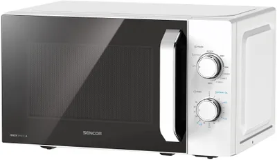 Mikrowelle mit Grill, 20 L, 700 W, weiß, Drehteller 25,5 cm, Timer