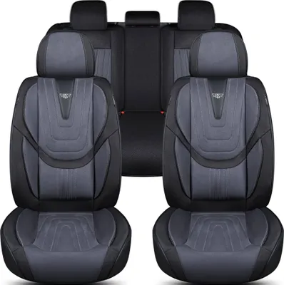 Produktbild von Schonbezüge-Komplettset für VW T-Roc Bj ab 2017 in Schwarz/Grau FM8