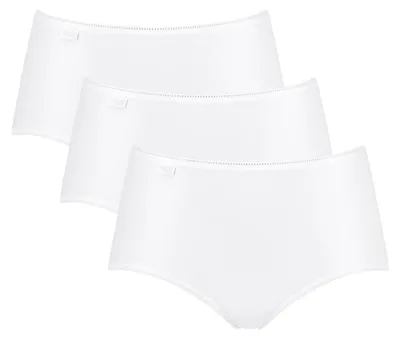 Produktbild von Sloggi Women 24/7 Microfibre Midi C3P 0 White 42