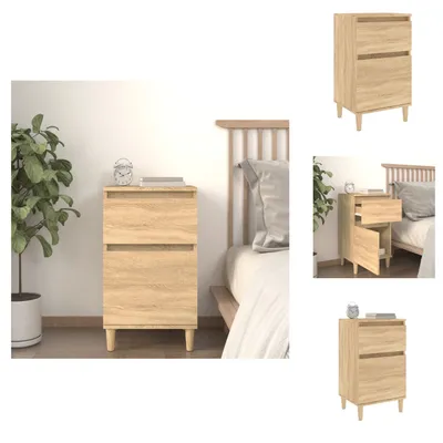Immagine prodotto di vidaXL Comodino rovere Sonoma 40x35x70 cm - Comodini