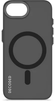 Obrázek produktu pro Decoded Zadní kryt pro iPhone 16e - Kompatibilní s MagSafe Plast Frosted Black Černá