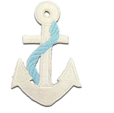 Produktbild von Anker Kinder - Aufnäher, Bügelbild, Aufbügler, Applikationen, Patches, Flicken, Zum Aufbügeln, Größe: 5,5 x 3,5 cm