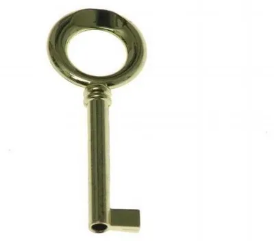 Produktbild von Möbelschlüssel 520.045 40 mm Messing für Möbelzylinder