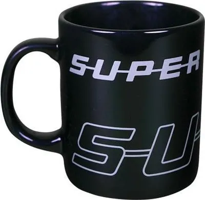 Produktbild von Kaffeetasse mit Print Trucker Super 57481 schwarz