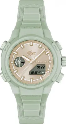 Produktbild von Zestaw damski LACOSTE 2001433 zielony sportowy do treningu