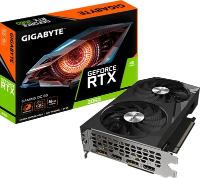 Imagen del producto de Tarjeta gráfica GeForce RTX 3060 GAMING OC de 8GB, versión 2.0