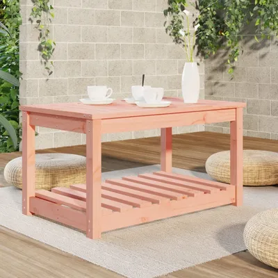 Produktbild von ZMH Gartentisch 82,5x50,5x45 cm Massivholz Douglasie