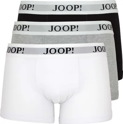 Produktbild von JOOP! 17 JB-3-Pack-Boxer Co/EL 970 Weiß Grau Schwarz S