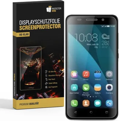 Produktbild von 2x Displayschutzfolie für Huawei Honor 4X Displayfolie Schutzfolie HD ULTRA KLAR