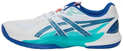 Immagine prodotto di Scarpe da indoor Asics Powerbreak FF, colore "bianco/blu Asics", da uomo
