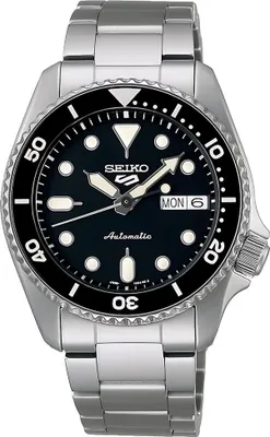 Zdjęcie produktu dla Męski zegarek Seiko SPORTS AUTOMATIC w kolorze czarno-srebrnym