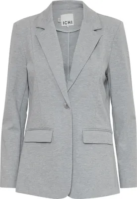 Produktbild von ICHI IHKATE Damen Blazer Jackenblazer Anzugsjacke mit 1-Knopf-Form Klapptaschen
