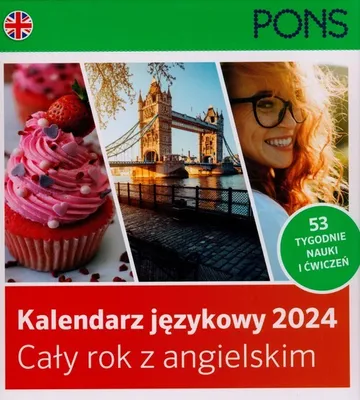 Image de Kalendarz językowy 2024. Cały rok z angielskim PONS