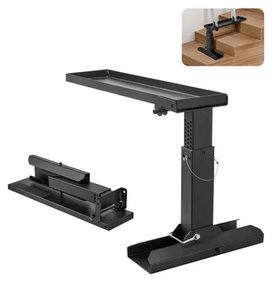 Immagine prodotto di Livellatore per scale VEVOR, 756,92 x 289,5-457,2 mm, stabilizzatore per scale in acciaio, livellatore per gambe di scale pieghevole, stabilizzatore per gambe facile da usare
