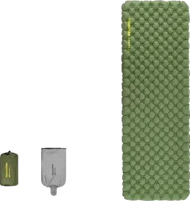 Image de Matelas gonflable, design ultraléger, sac gonflable inclus, 186x58cm