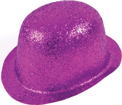 Image de Bristol Novelty Melon scintillant unie, plastique BN1299 (taille unique) (Cerise)