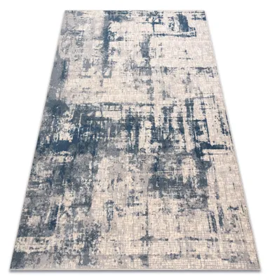 Imagen del producto de Alfombra de lana NAIN Abstracción, vintage, 7005/51655 / azul beige 120x170 cm