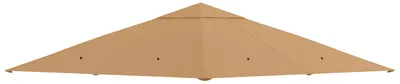 Image de Toile de remplacement pour abri de jardin - Polyester - 2,98 x 2,95 m - Beige