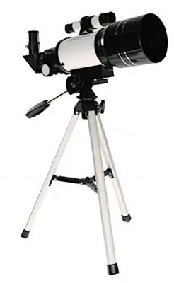 Produktbild von Byomic Junior Teleskop 70-300 Astronomie Einsteiger Schwarz