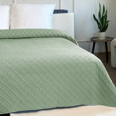Obrázok produktu pre Prehoz na posteľ Parla 3D Green 220x240 cm