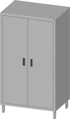 Immagine prodotto di Armadio alto ECO con ante a battente 1000x700x1800 mm, montaggio fai da te