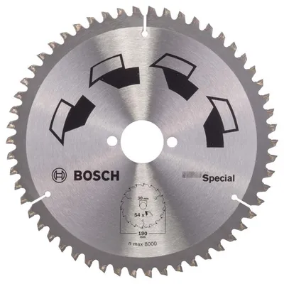 Produktbild von Kreissägeblatt SPECIAL D= 190 mm; Bohrung= 30 mm; Z= 54