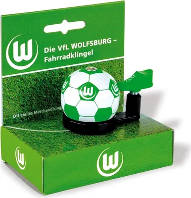 Produktbild von Glocke VFL Wolfsburg Fanbike, grün/weiß