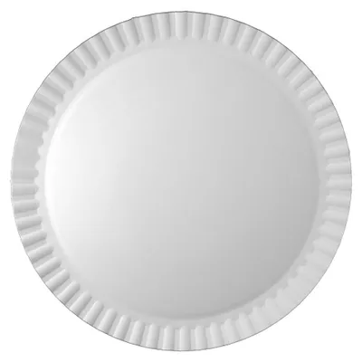 Zdjęcie produktu dla Talerz papierowy biały 42cm, 50szt