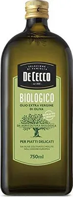 Produktbild von De Cecco Biologico Olio Extra Vergine Di Oliva -Öl Natives Olivenöl Extra für delikate gerichte 750ml