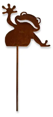 Produktbild von Edelrost Frosch Kuni mit Stecker