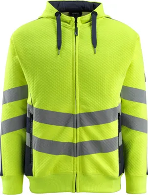 Produktbild von MASCOT 50138-932-17010-L, Kapuzenpullover/-jacke, Uni, L, 104 cm, Baumwolle, Polyester, 310 g/m²