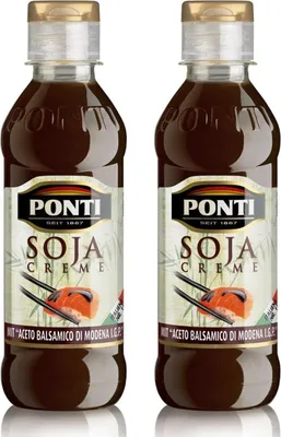 Produktbild von PONTI Glassa alla Soia - Sojacreme - für Sushi - 2x 240 g