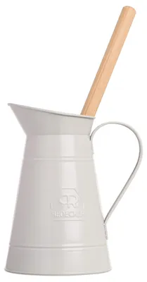 Produktbild von Bürstenhaus Redecker WC-Bürste in Metallkanne (weiß)