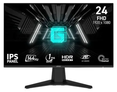 Produktbild von Gaming Monitor, MSI G242L E14, 23.8 Zoll, FHD, 144Hz, 1ms, IPS Panel, Adaptive Sync, HDR Ready