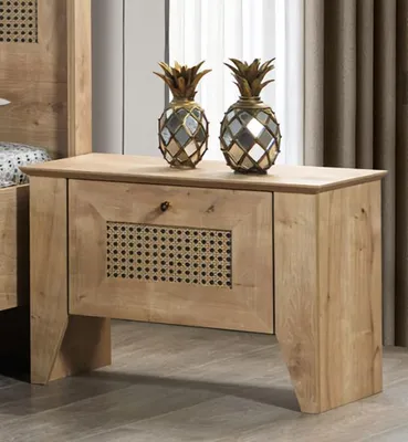 Image de Table d'appoint Console Table de chevet Chambre à coucher Tables de chevet à tiroirs